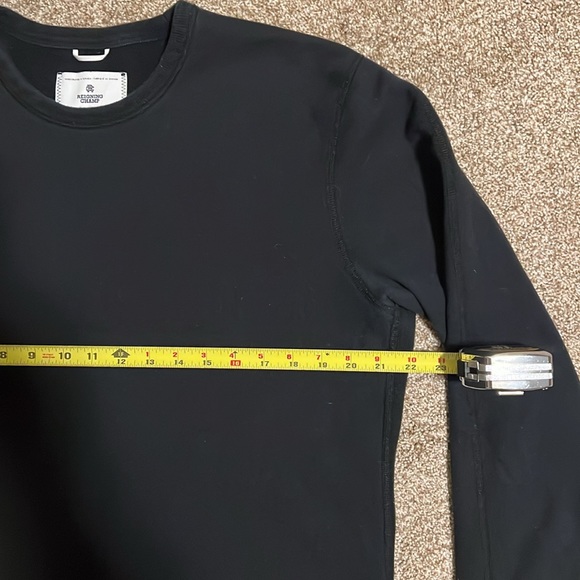 Reigning Champ Midweight Terry Crewneck, Black - Picture 4 of 8